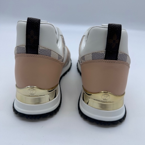 Louis Vuitton Run Away Women's Beige and White Azure Sneakers Size 38 / Usa Size - Picture 5 of 9